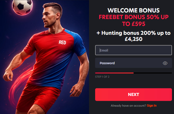1RED Casino casino login