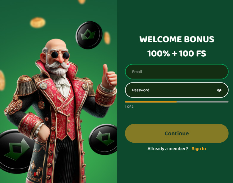 50Crowns Casino Signup and Login