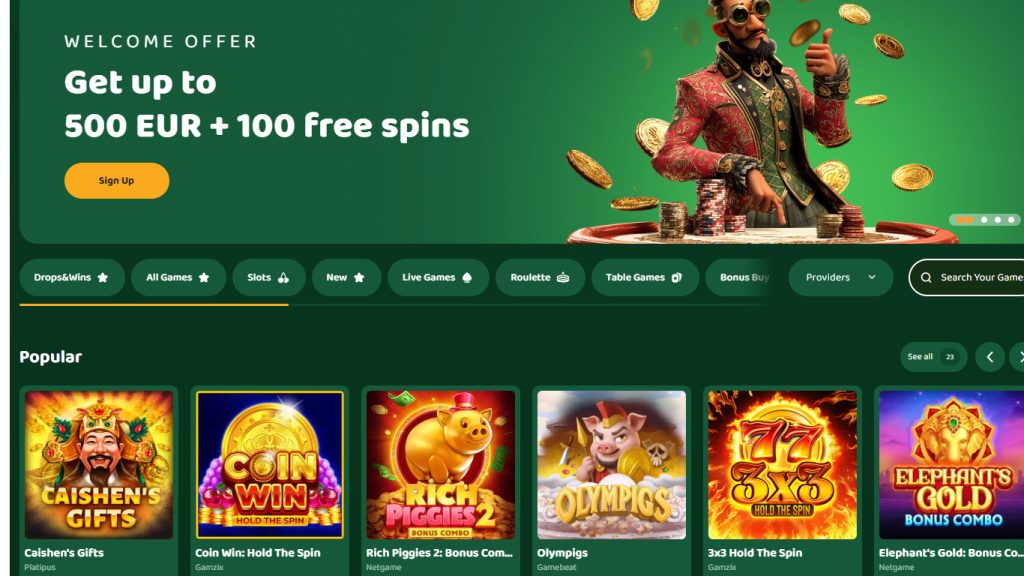 50Crowns Casino casino games, slots