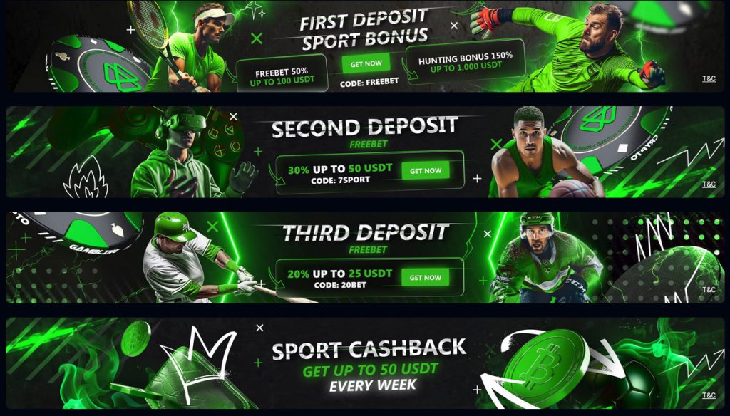 Bets.io Casino welcome bonus