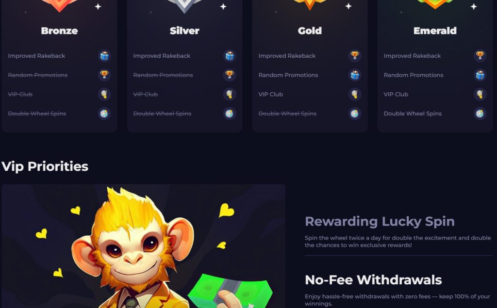 Crypto-games.io Casino VIP