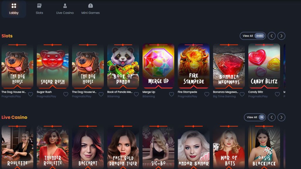Forza.Bet Casino casino games, slots