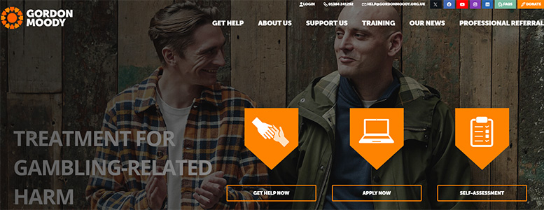 Gordon Moody responsible gambling