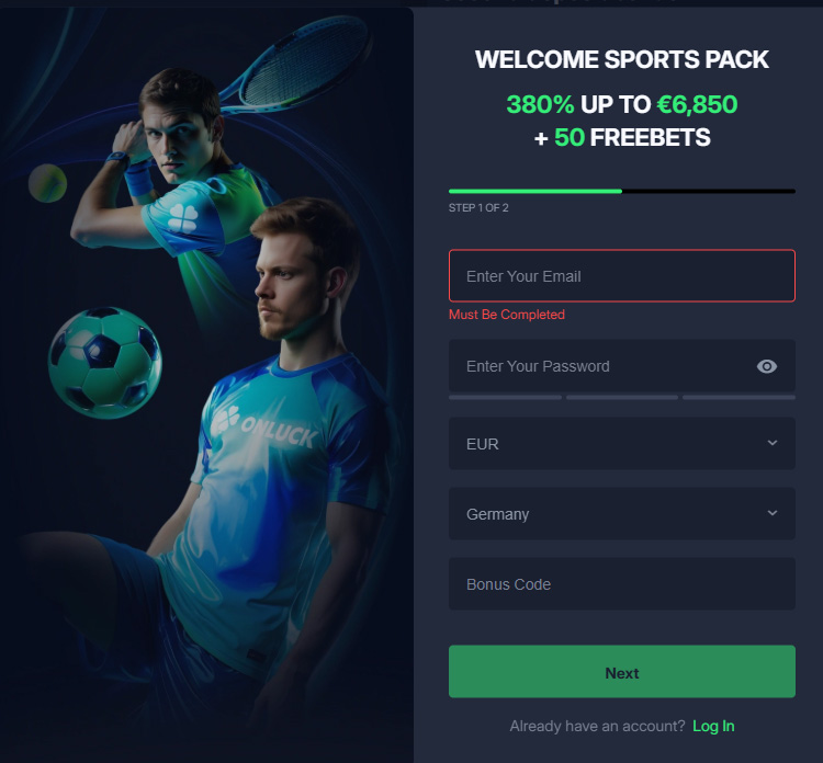 OnLuck Casino casino login