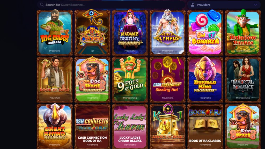 Wildzy Casino casino games, slots