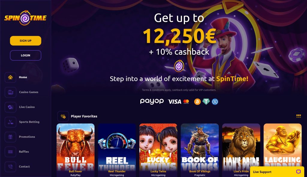 Spin Time Main Screenshot